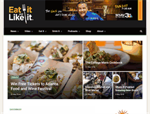 Tablet Screenshot of eatitandlikeit.com